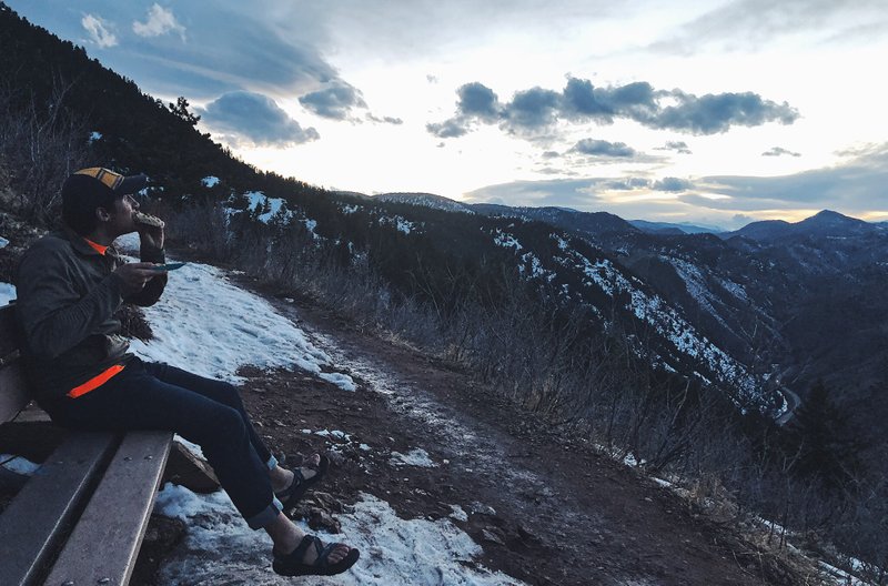 An adventure to Lookout Mountain with sourdough pizza