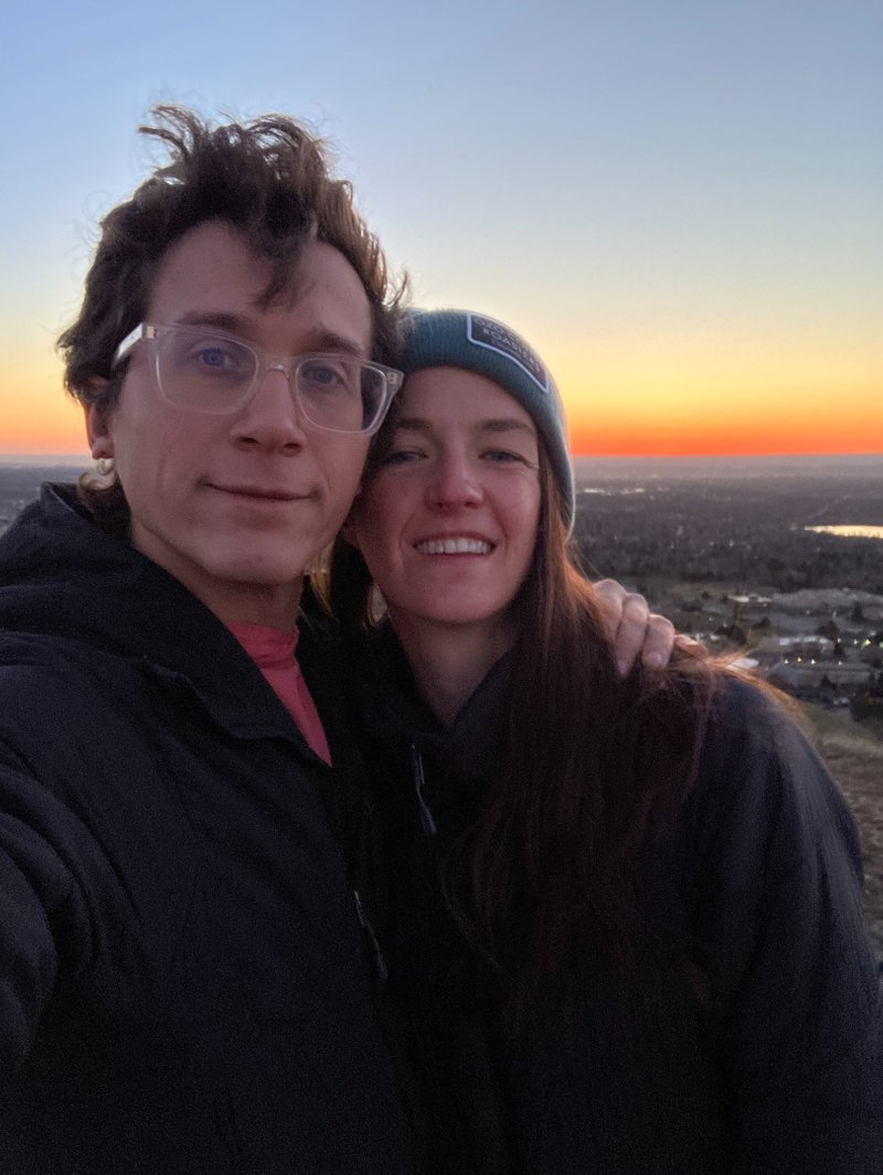 The day before leaving Denver, we did one last sunrise hike with Buckwheat