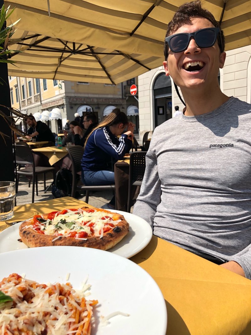 This pizza blew James’ mind