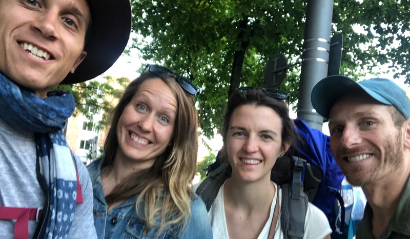We were all a little frazzled by the time we got to Munich!