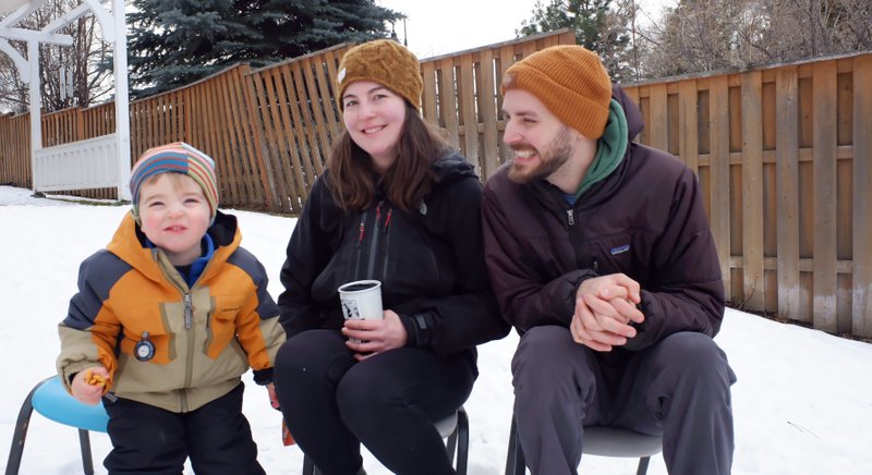 Ocho, Maryne, and Rich — hard to beat Ocho’s smile!