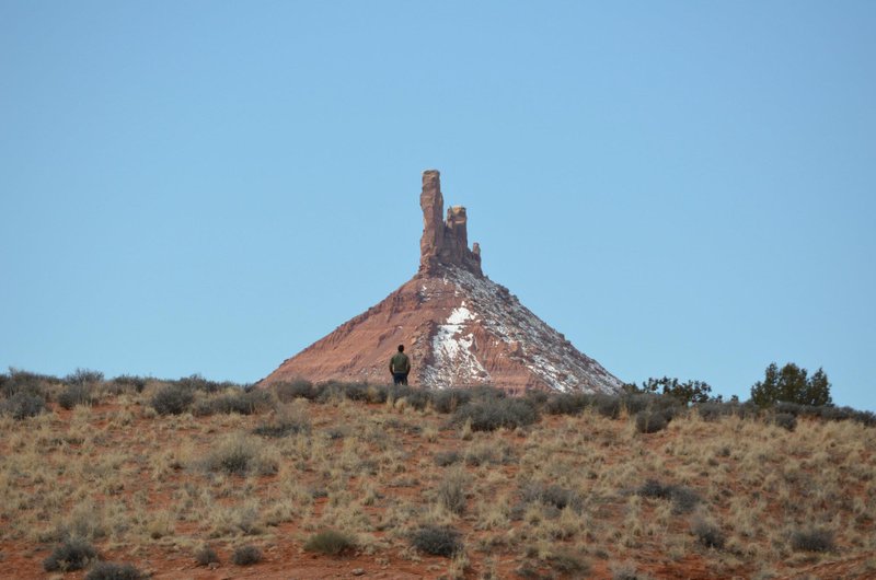 North Six Shooter, the day before we epic’d climbing it and got back to our campsite 12 hours later