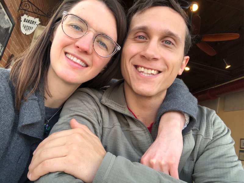 It’s us! In a “Bakery Shoppe” in Colorado